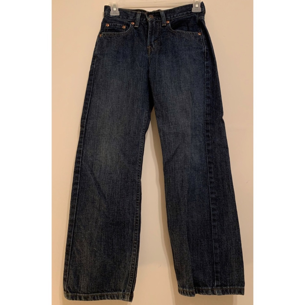 Boy’s Levi’s 550 Dark Wash Slim Straight sz 10